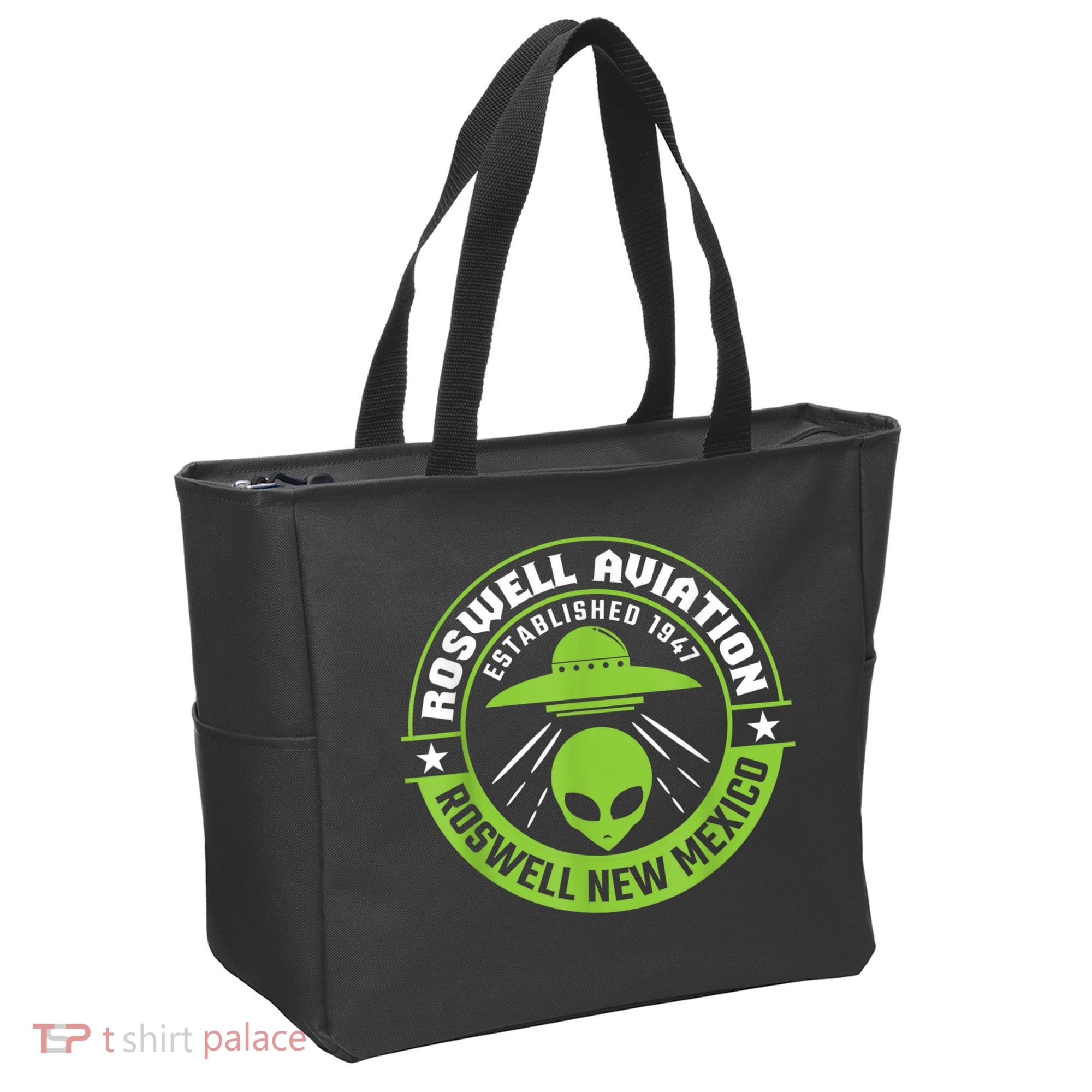Roswell Aviation Established 1947 Roswell Alien Tote Bag