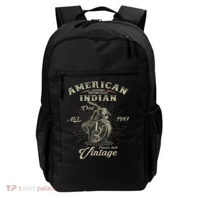Retro American For Old Biker Backpack