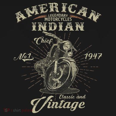 Retro American For Old Biker Dry Zone Grid Polo