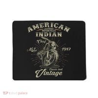 Retro American For Old Biker Mousepad thumb 0