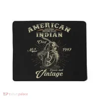 Retro American For Old Biker Mousepad thumb 0