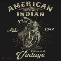 Retro American For Old Biker Mousepad thumb 1