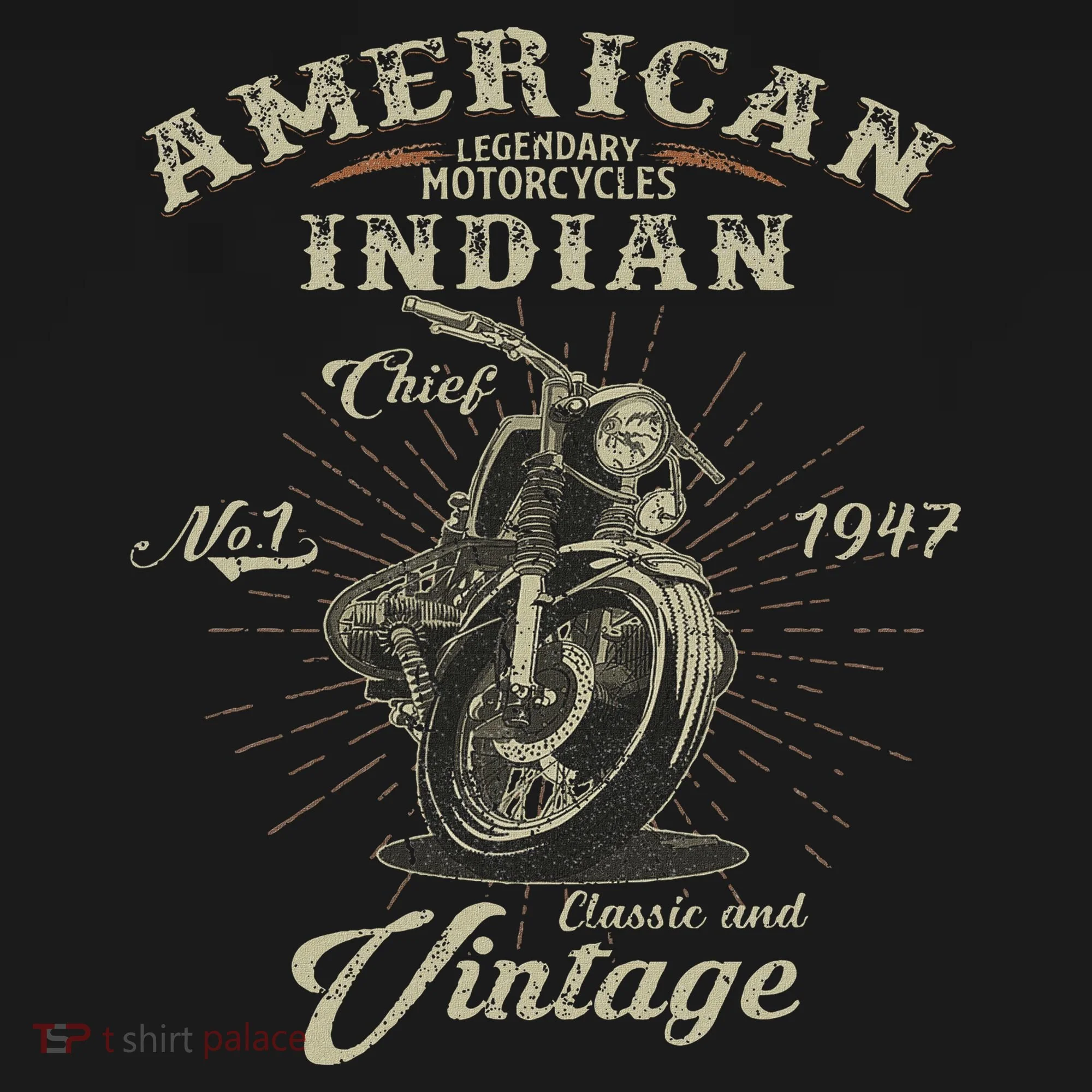 Retro American For Old Biker Mousepad