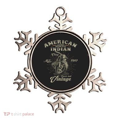 Retro American For Old Biker Ornament