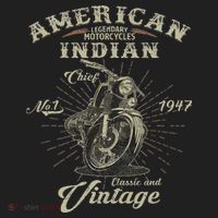 Retro American For Old Biker Golf Towel thumb 3