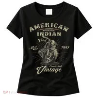 Retro American For Old Biker Women's T-Shirt thumb 0