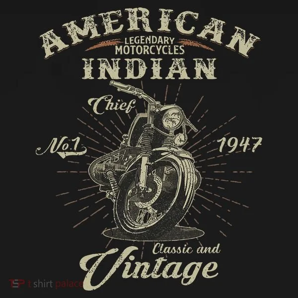 Retro American For Old Biker Women's T-Shirt