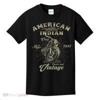 Retro American For Old Biker Kids T-Shirt thumb 0