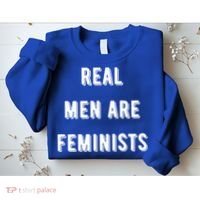 Real Are Feminists Pro Choice Social Justice Feminism Gift Sweatshirt thumb 2