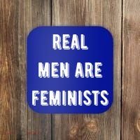 Real Are Feminists Pro Choice Social Justice Feminism Gift Coaster thumb 0