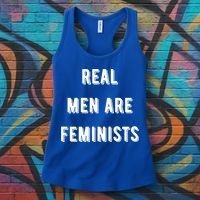 Real Are Feminists Pro Choice Social Justice Feminism Gift Women's Tank Top thumb 3