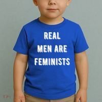 Real Are Feminists Pro Choice Social Justice Feminism Gift Toddler T-Shirt thumb 2