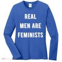 Real Are Feminists Pro Choice Social Justice Feminism Gift Women's Long Sleeve Shirt thumb 0
