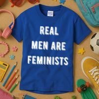 Real Are Feminists Pro Choice Social Justice Feminism Gift Kids T-Shirt thumb 3