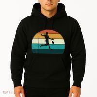 Retro Aussie Football Gift Australian Rules Footy Lovers Hoodie thumb 2