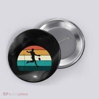 Retro Aussie Football Gift Australian Rules Footy Lovers Button thumb 0