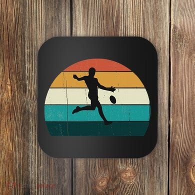 Retro Aussie Football Gift Australian Rules Footy Lovers Coaster