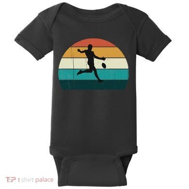 Retro Aussie Football Gift Australian Rules Footy Lovers Baby Bodysuit