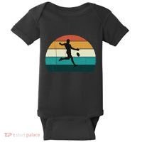 Retro Aussie Football Gift Australian Rules Footy Lovers Baby Bodysuit thumb 0