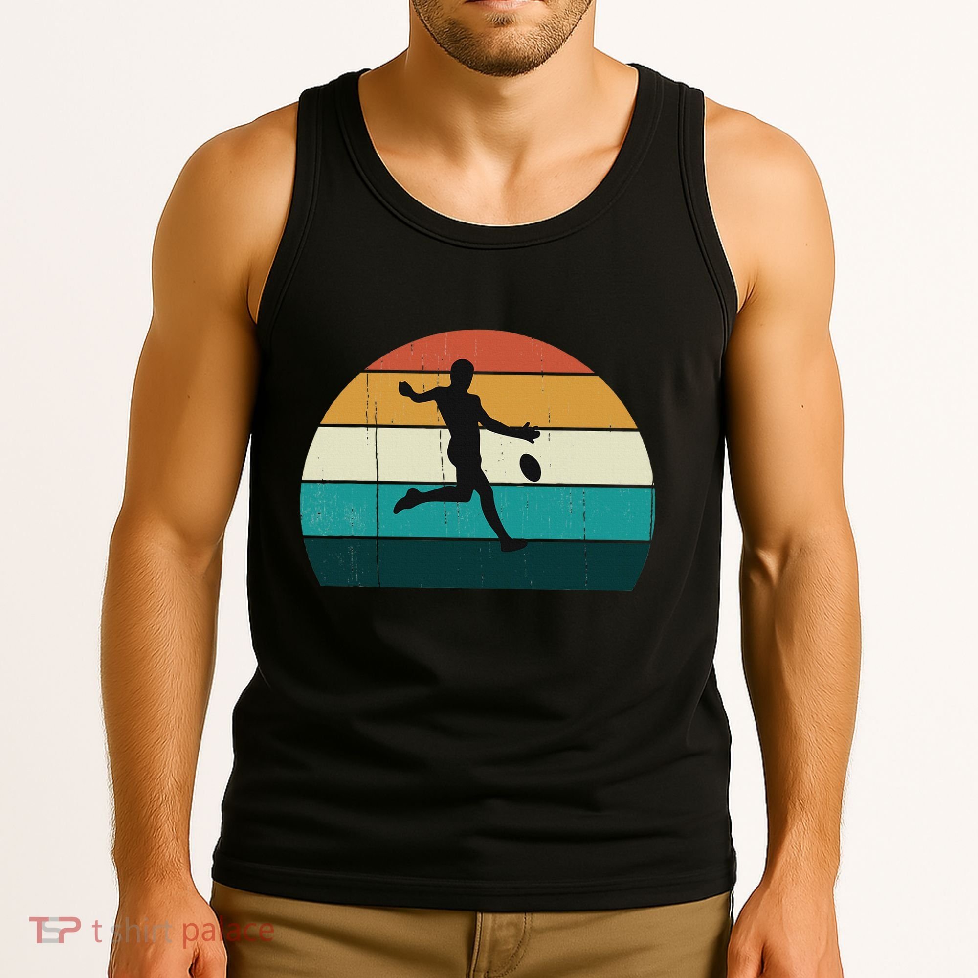 Retro Aussie Football Gift Australian Rules Footy Lovers Tank Top