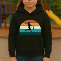 Retro Aussie Football Gift Australian Rules Footy Lovers Kids Hoodie thumb 3