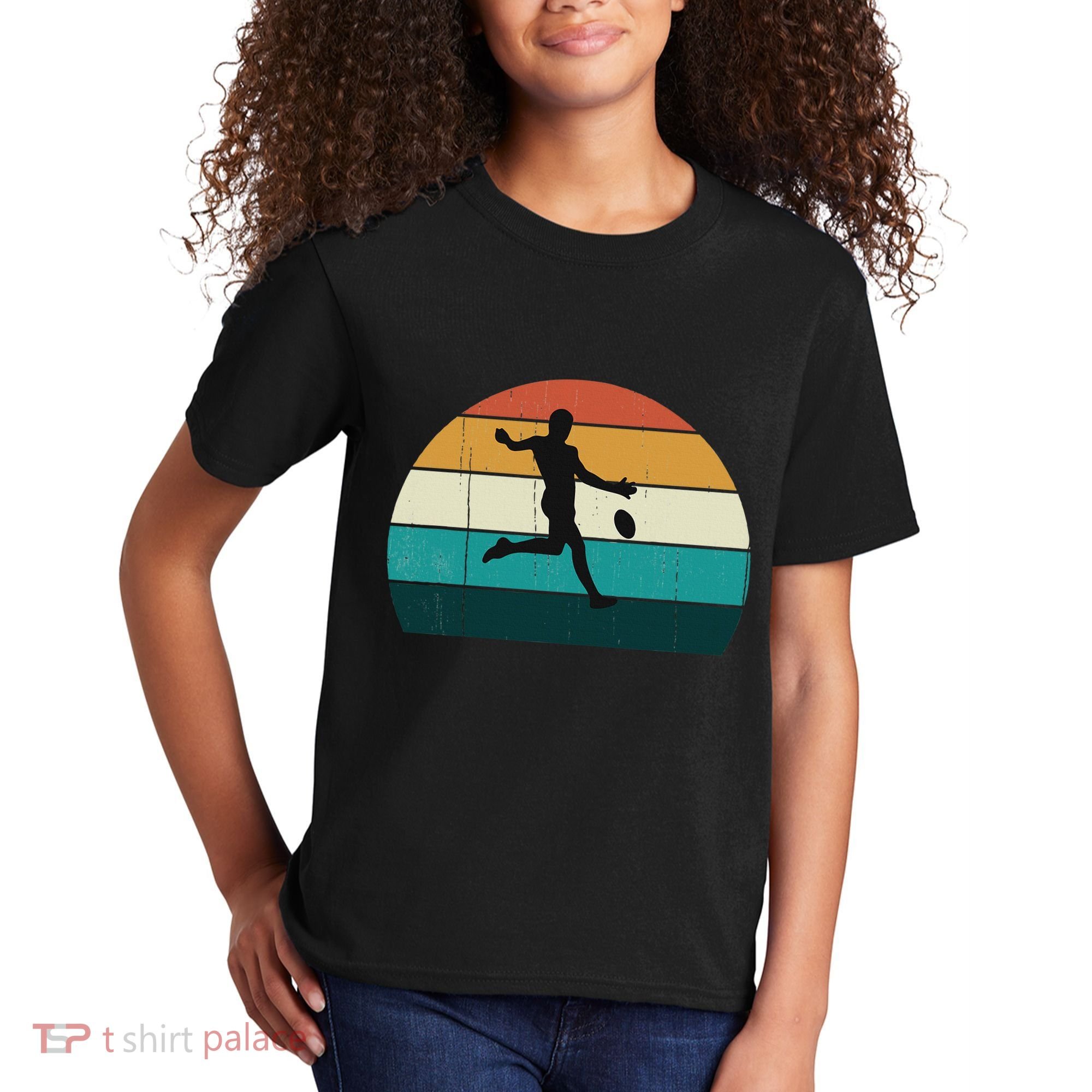 Retro Aussie Football Gift Australian Rules Footy Lovers Kids T-Shirt