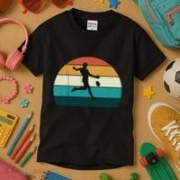 Retro Aussie Football Gift Australian Rules Footy Lovers Kids T-Shirt thumb 3