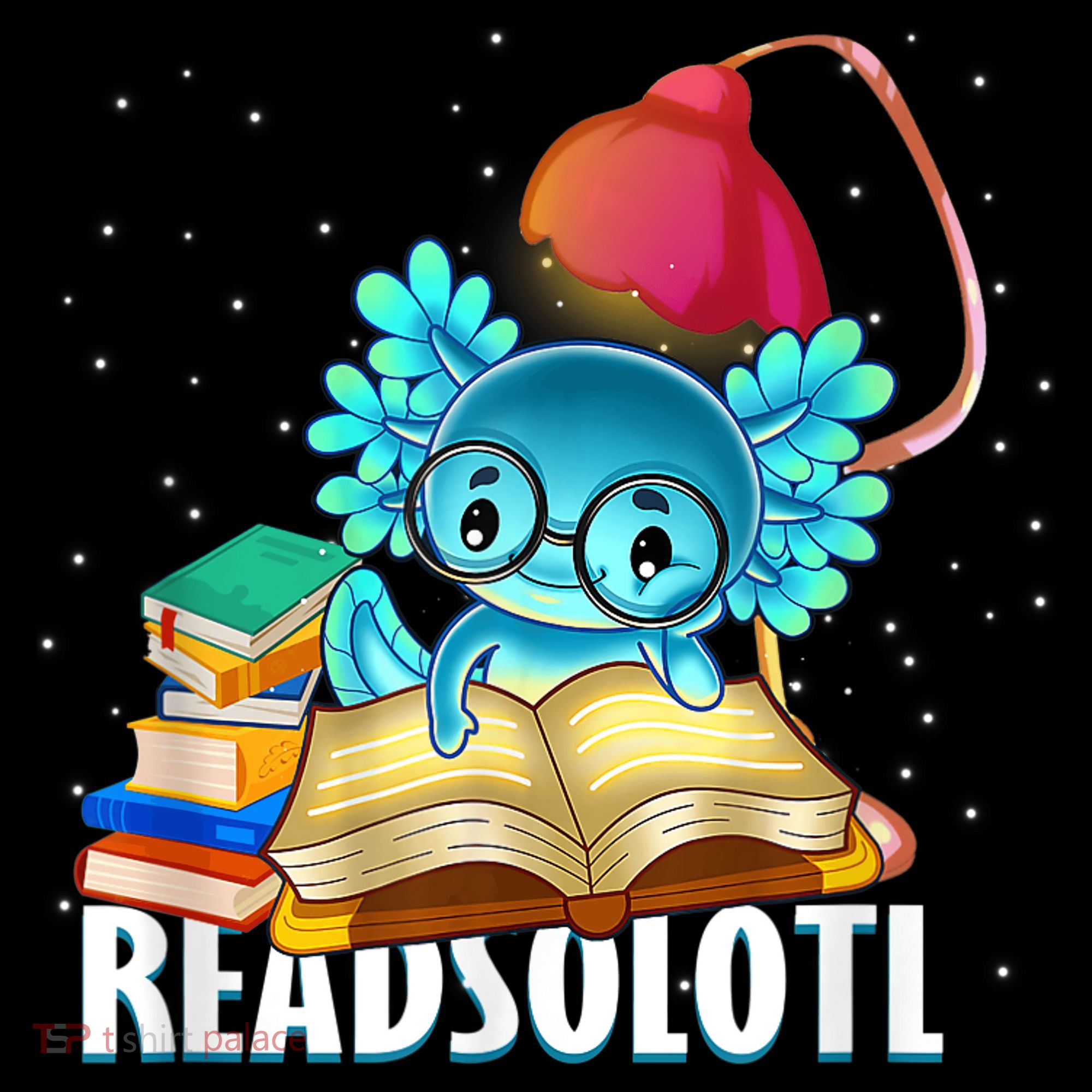 Readsolotl Axolotl Funny Reading Fish Books Lizard  Mousepad