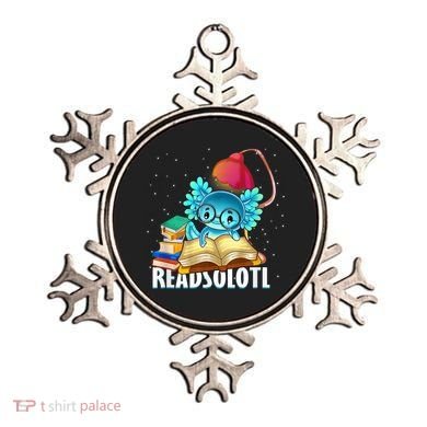 Readsolotl Axolotl Funny Reading Fish Books Lizard  Ornament