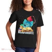Readsolotl Axolotl Funny Reading Fish Books Lizard  Kids T-Shirt thumb 2