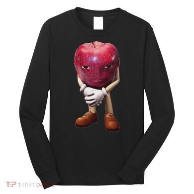 Rizz Apple Funny Meme Long Sleeve Shirt