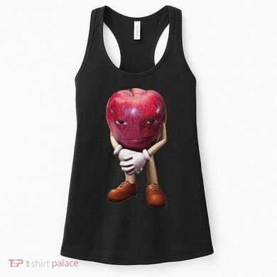 Rizz Apple Funny Meme Women's Tank Top