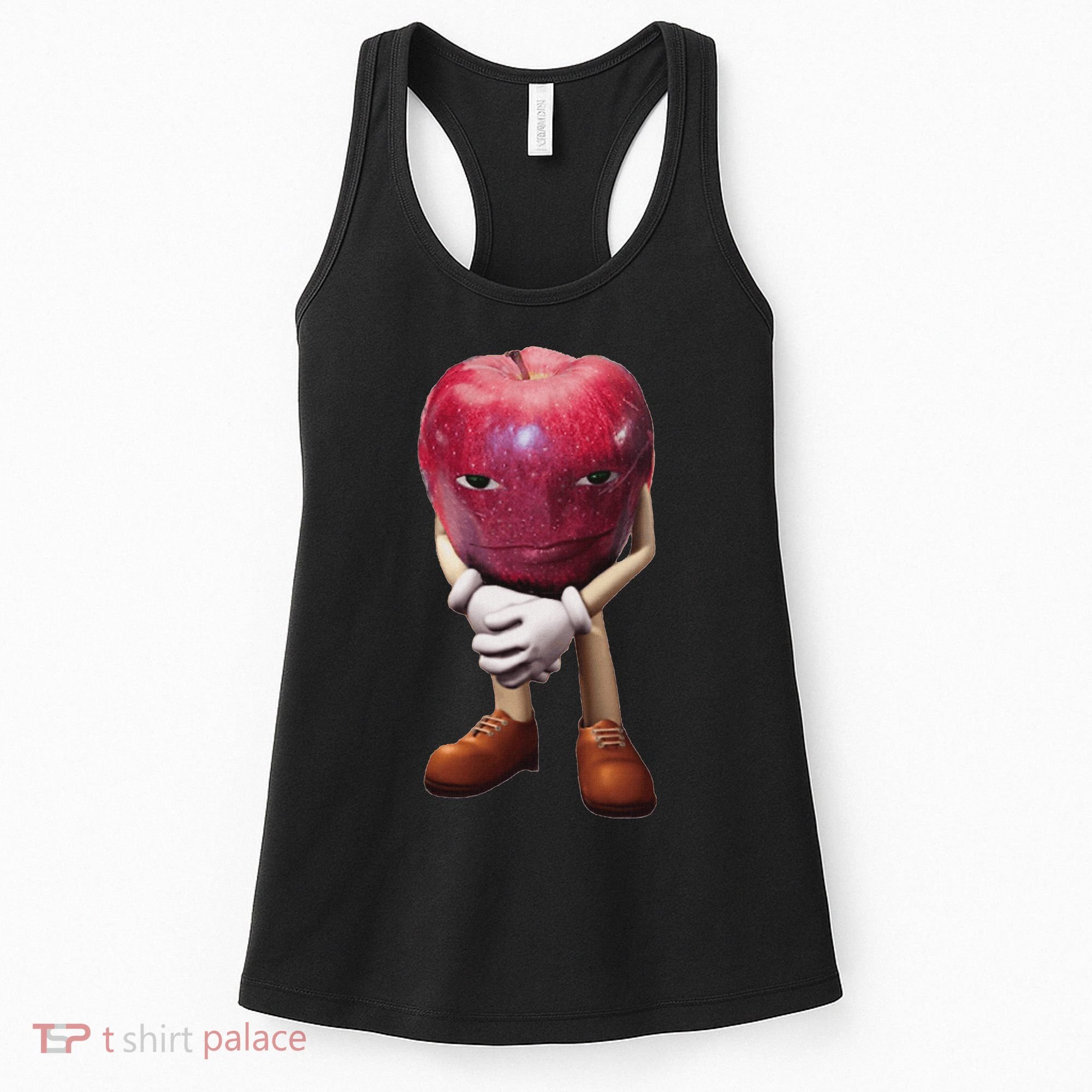 Rizz Apple Funny Meme Women's Tank Top