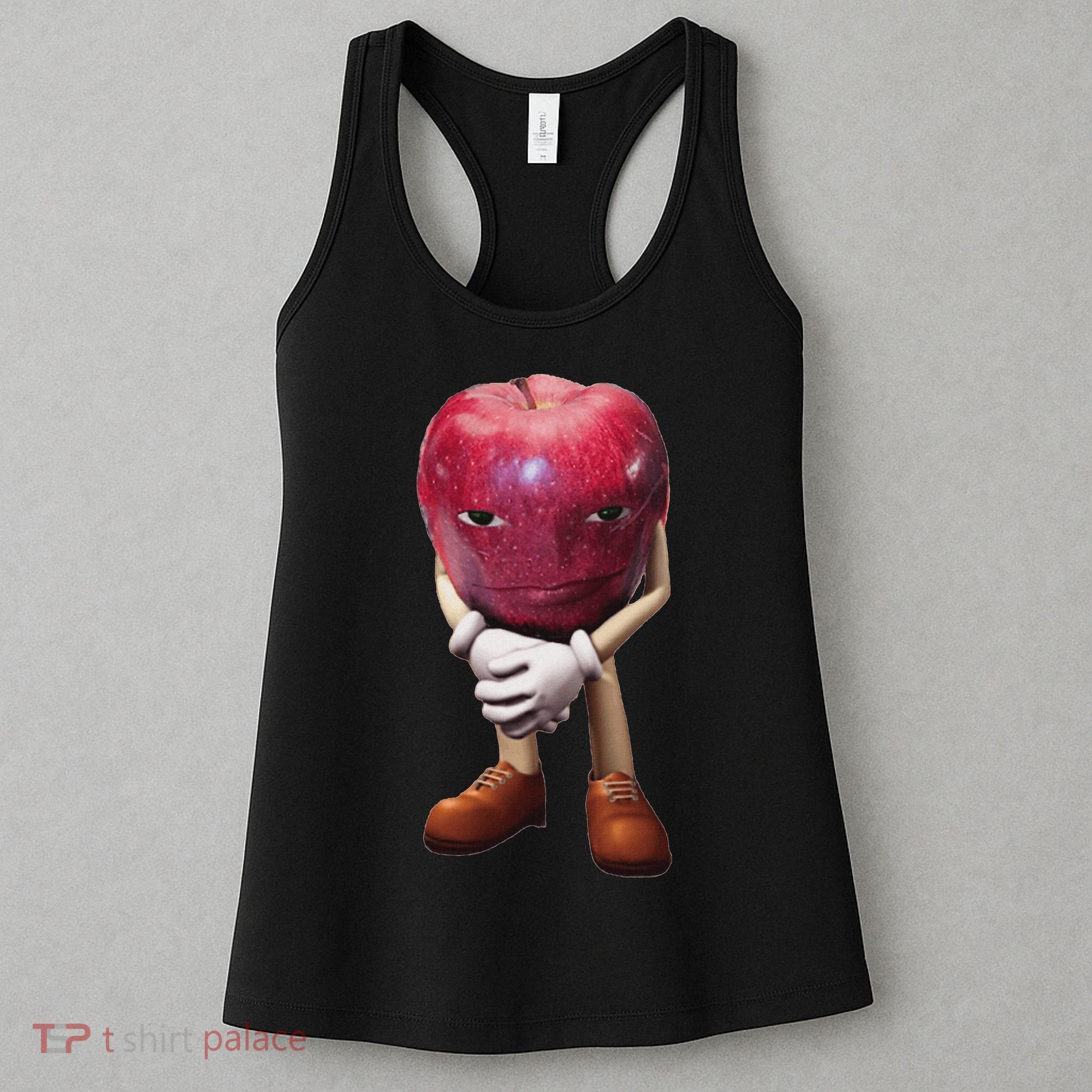 Rizz Apple Funny Meme Women's Tank Top