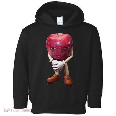 Rizz Apple Funny Meme Toddler Hoodie