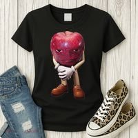 Rizz Apple Funny Meme Women's T-Shirt thumb 3