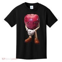 Rizz Apple Funny Meme Kids T-Shirt thumb 0