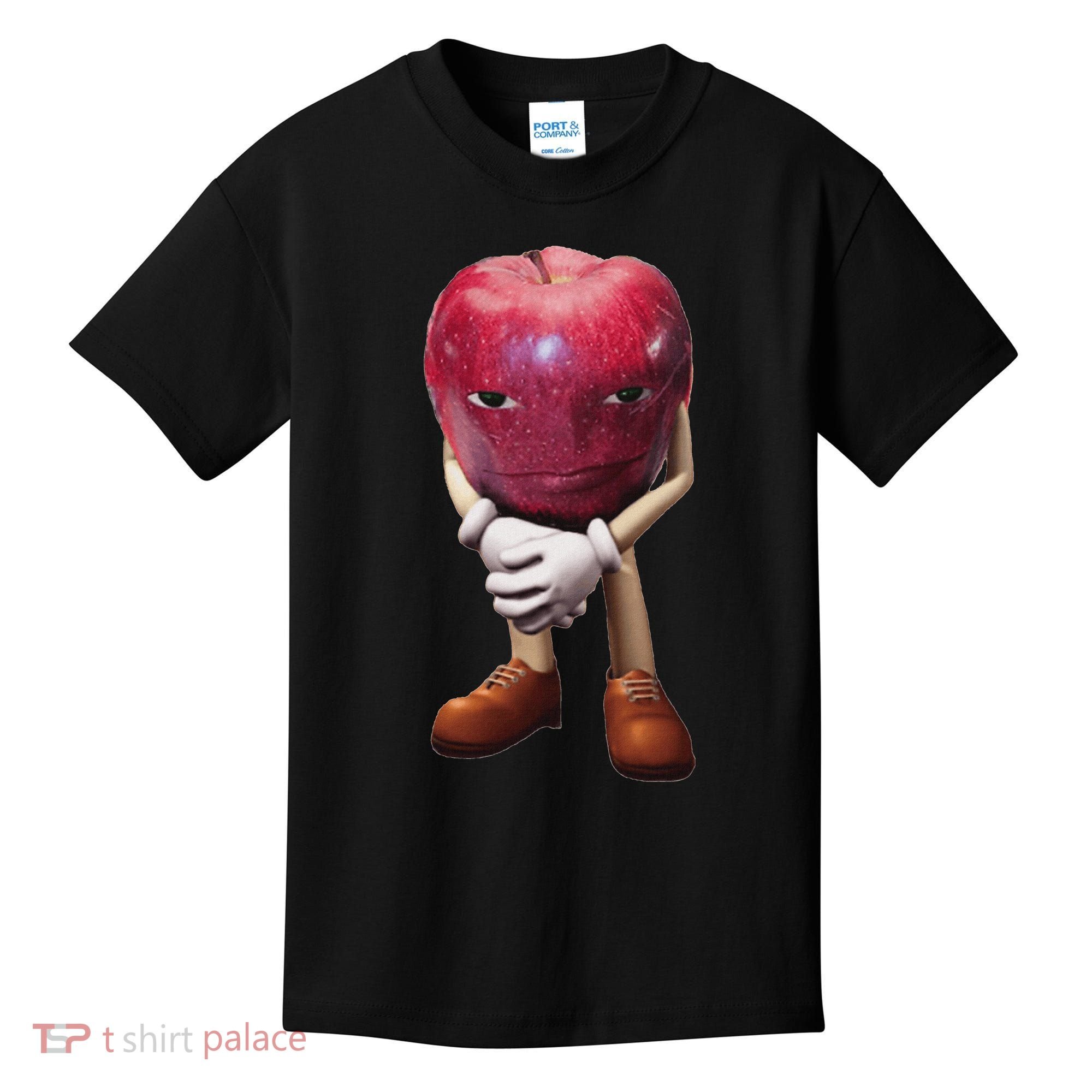 Rizz Apple Funny Meme Kids T-Shirt