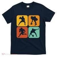 Retro American Football I Aesthetic I Football T-Shirt thumb 0