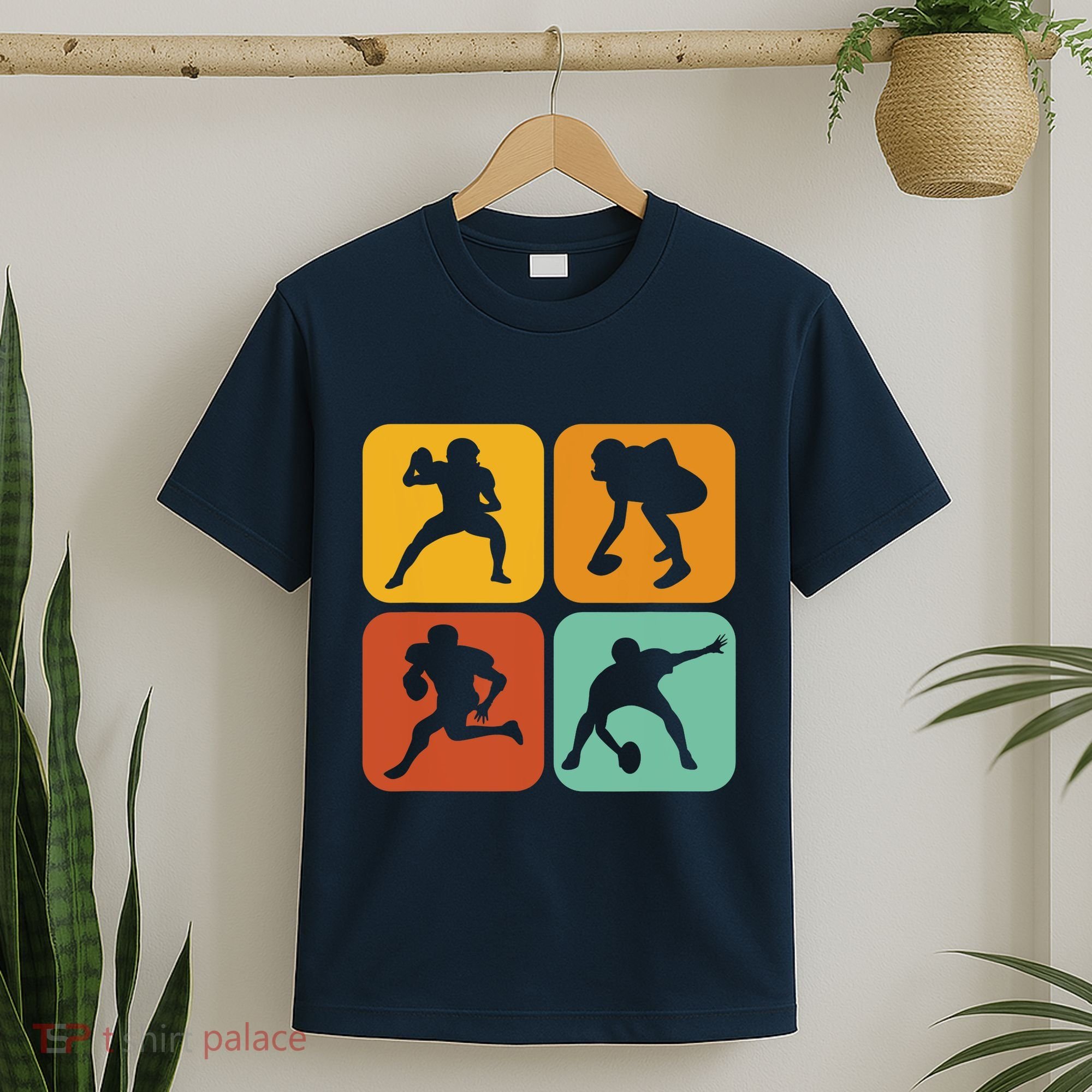 Retro American Football I Aesthetic I Football T-Shirt
