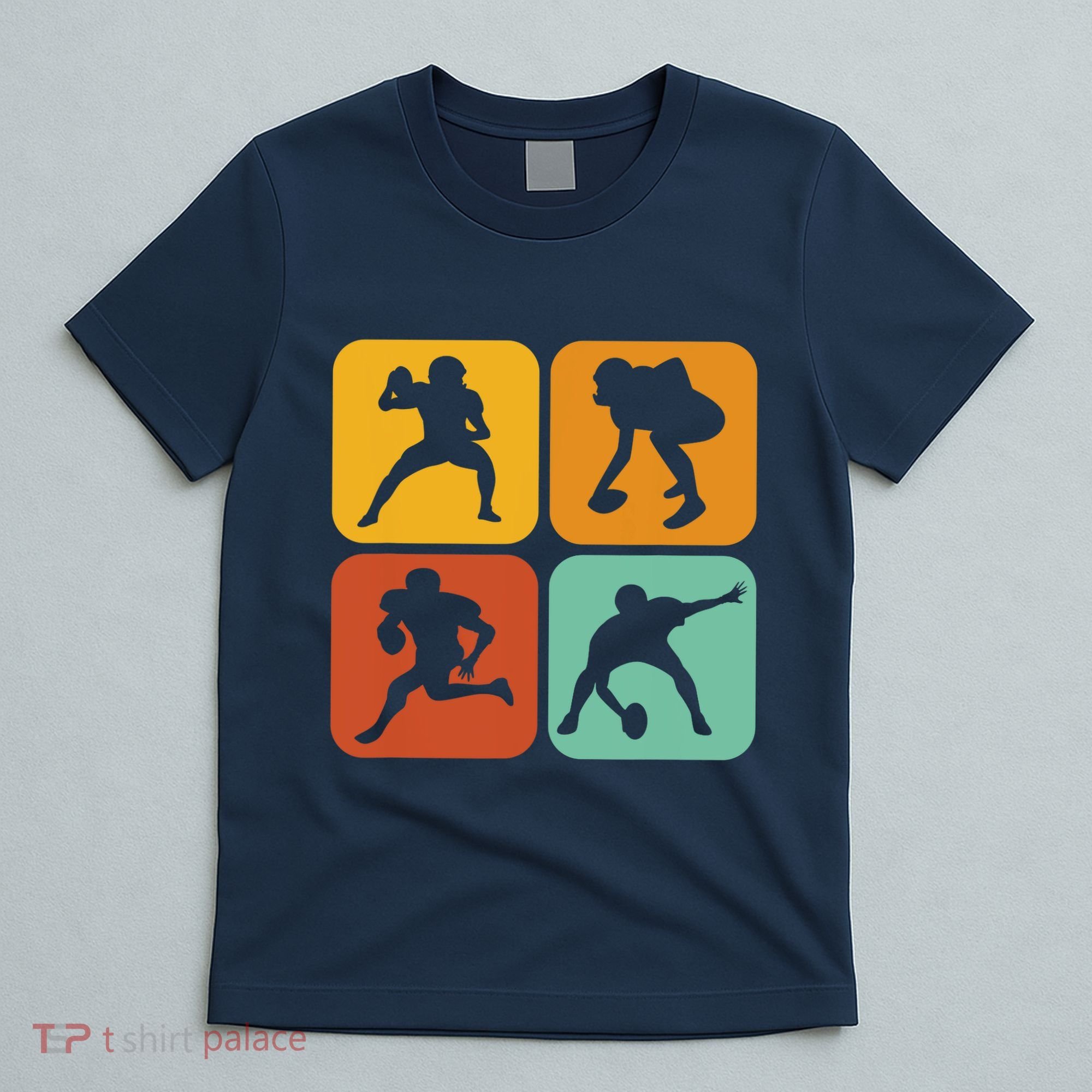 Retro American Football I Aesthetic I Football T-Shirt