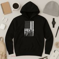 Rifle American Flag Hoodie thumb 3
