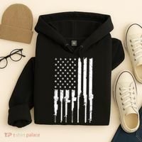 Rifle American Flag Hoodie thumb 4