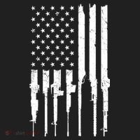 Rifle American Flag Beanie thumb 2