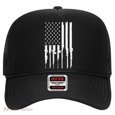 Rifle American Flag Hat