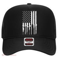 Rifle American Flag Hat thumb 0