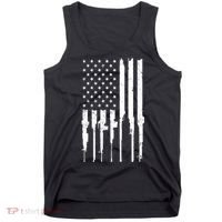 Rifle American Flag Tank Top thumb 0