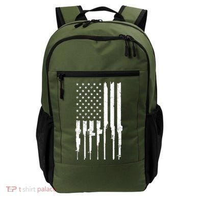 Rifle American Flag Backpack