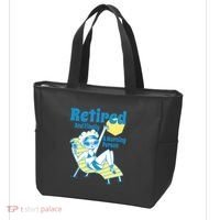 Retired And Finally A Morning Person Gift Tote Bag thumb 3