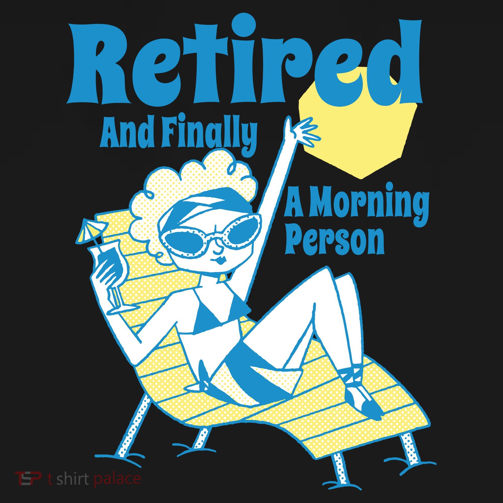 Retired And Finally A Morning Person Gift Tote Bag
